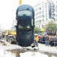 Illustration for article titled This Is What A Mercedes-Benz SLS AMG Looks Like When Its Upside Down In A Chinese Pond